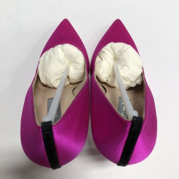 Elegant Fuchsia Stiletto Heels - Picture 4 of 6